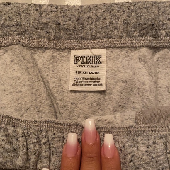 Victoria secret PINK Sweatpants grey/black/white - Picture 4 of 4